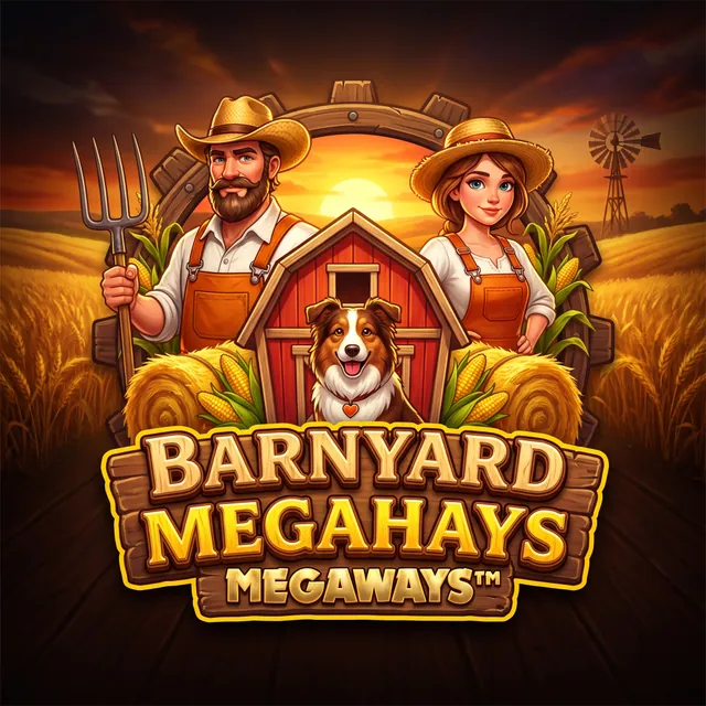 Barnyard Megahays Megaways slot artwork