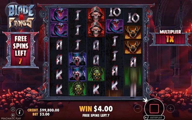 Blade & Fangs: in-game screenshot 2