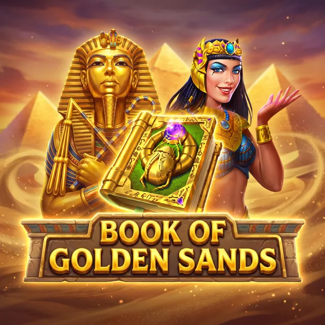 Book of Golden Sands slot artwork