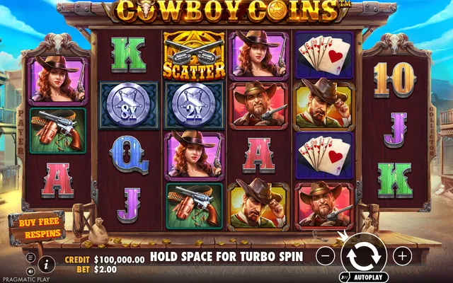 Cowboy Coins: στιγμιότυπο 1 από το παιχνίδι