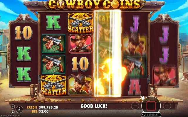 Cowboy Coins: στιγμιότυπο 2 από το παιχνίδι