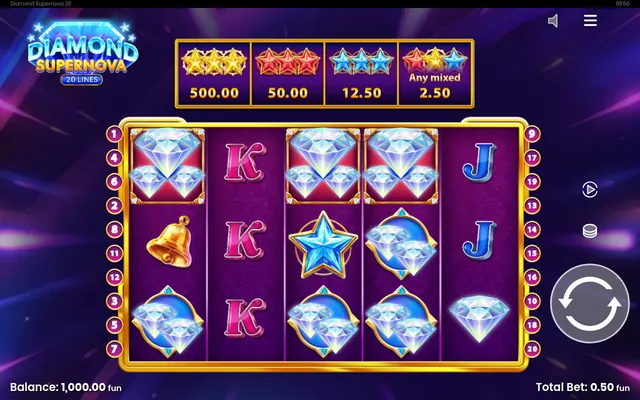 Diamond Supernova 20: στιγμιότυπο 1 από το παιχνίδι