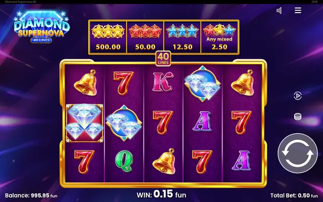 Diamond Supernova 40: in-game screenshot 2