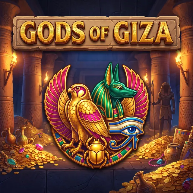Gods of Giza slot artwork