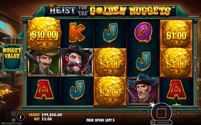 Heist for the Golden Nuggets: στιγμιότυπο 3 από το παιχνίδι