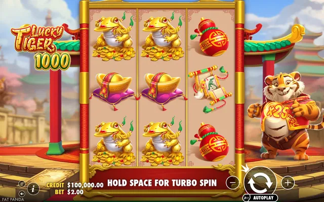 Lucky Tiger 1000: στιγμιότυπο 1 από το παιχνίδι