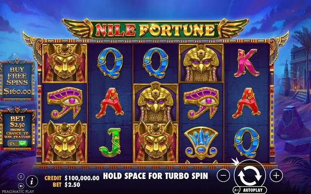 Nile Fortune: στιγμιότυπο 2 από το παιχνίδι