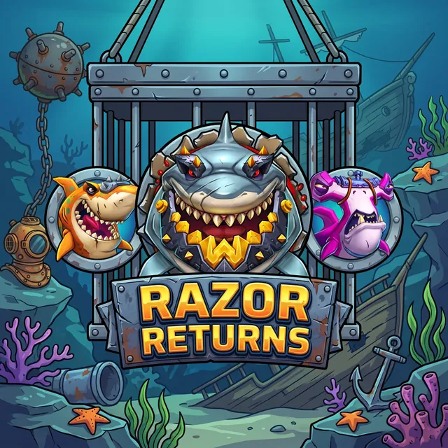 Razor Returns slot artwork