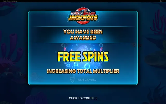 Razor Shark Jackpots: στιγμιότυπο 2 από το παιχνίδι