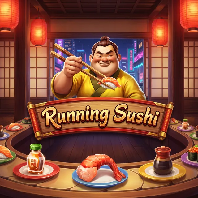 Running Sushi slot artwork