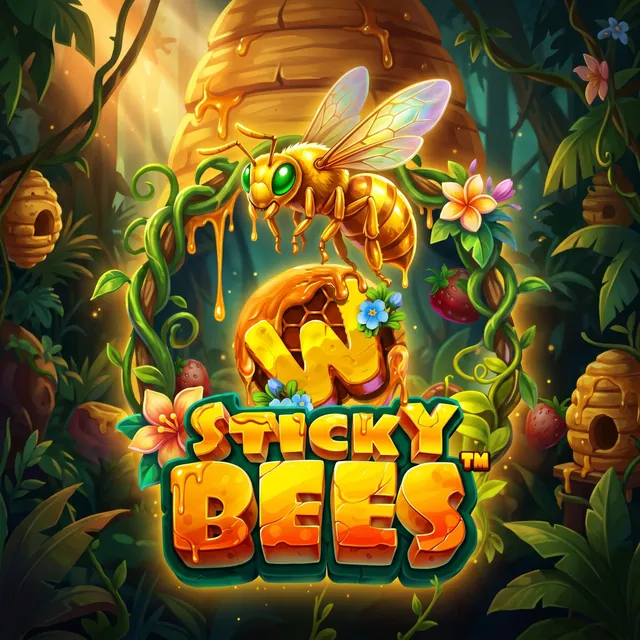 Sticky Bees slot artwork