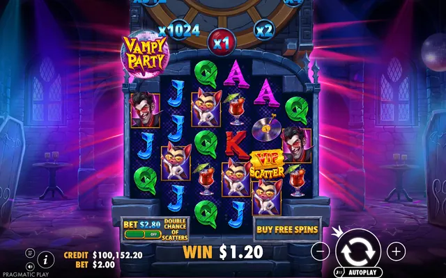 Vampy Party: in-game screenshot 2